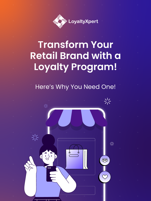 Retail Brand Loyalty Program Poster